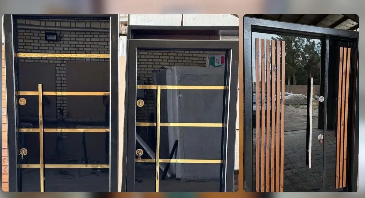 درب ضد سرقت شیشه ای