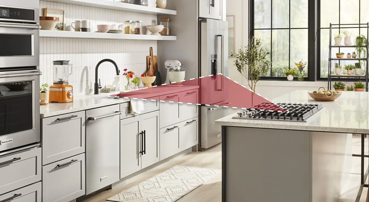 مثلث کار در آشپزخانه چیست؟ اصول طراحی استاندارد 3 اجزای تشکیل دهنده مثلث کار: بیشتر از سه نقطه!